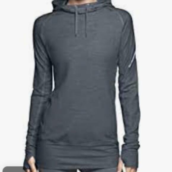 NIKE Women's Wool Hoodie New Blue Medium Style 575535-479 - Picture 1 of 9